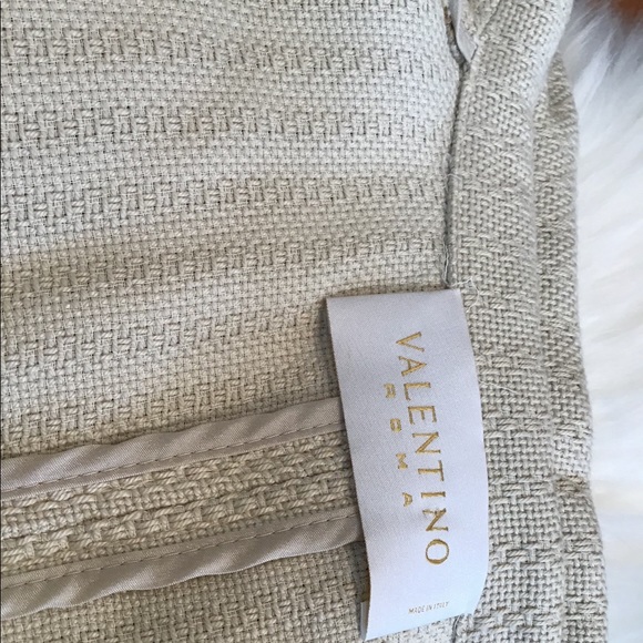 VALENTINO ROMA NWT NUDE TEXTURED BLAZER JKT SZ 10 - Picture 9 of 12